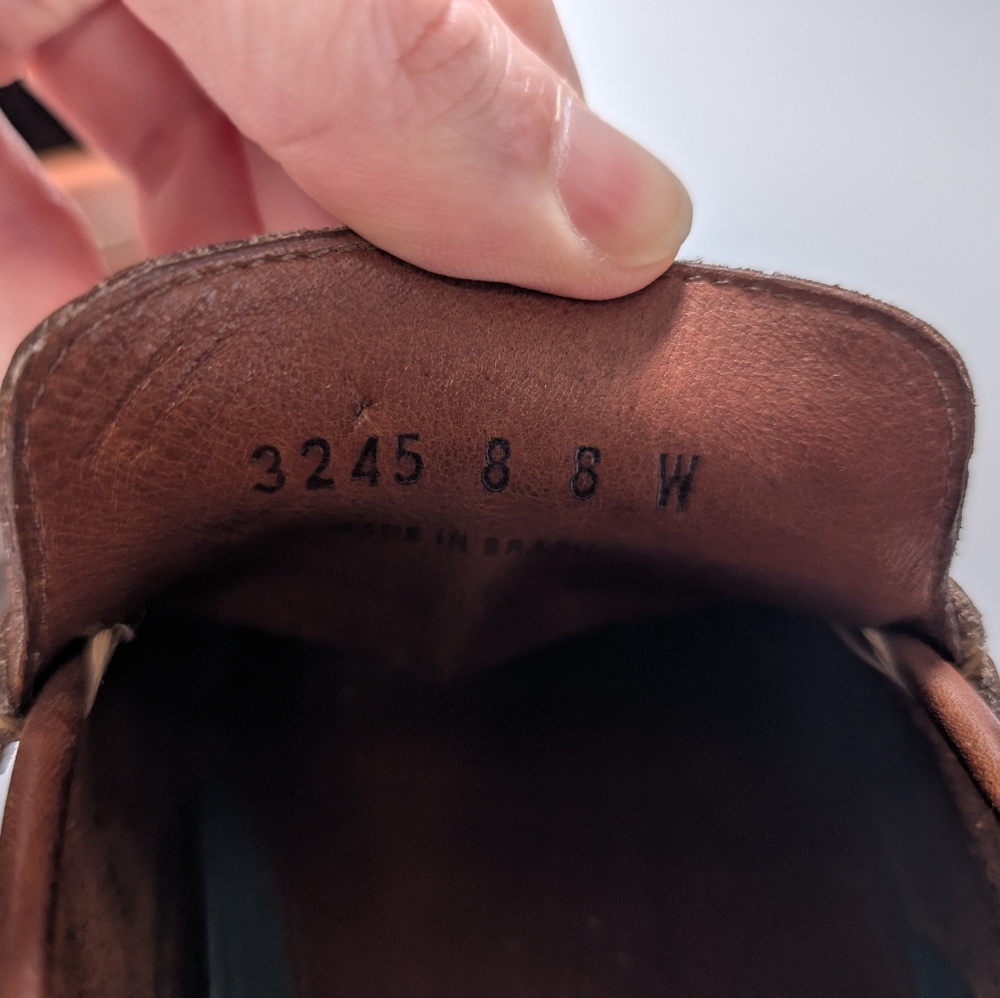 H.S. Trask & Co Brown Leather Slip On Loafers - Picture 10 of 11